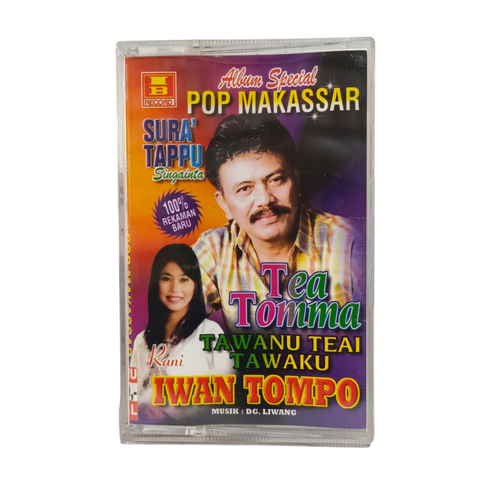 kaset daerah album spesial pop Makassar Iwan Tompo Irama Baru