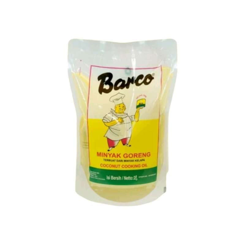 

Barco Minyak Goreng Kelapa Coconut Cooking Oil Pouch 2 Liter
