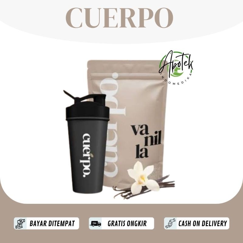 

Cuerpo ( Vanilla ) Susu Tinggi Kalori Dan Protein 960Gram - Susu Penggemuk Badan Dalam 1 Minggu