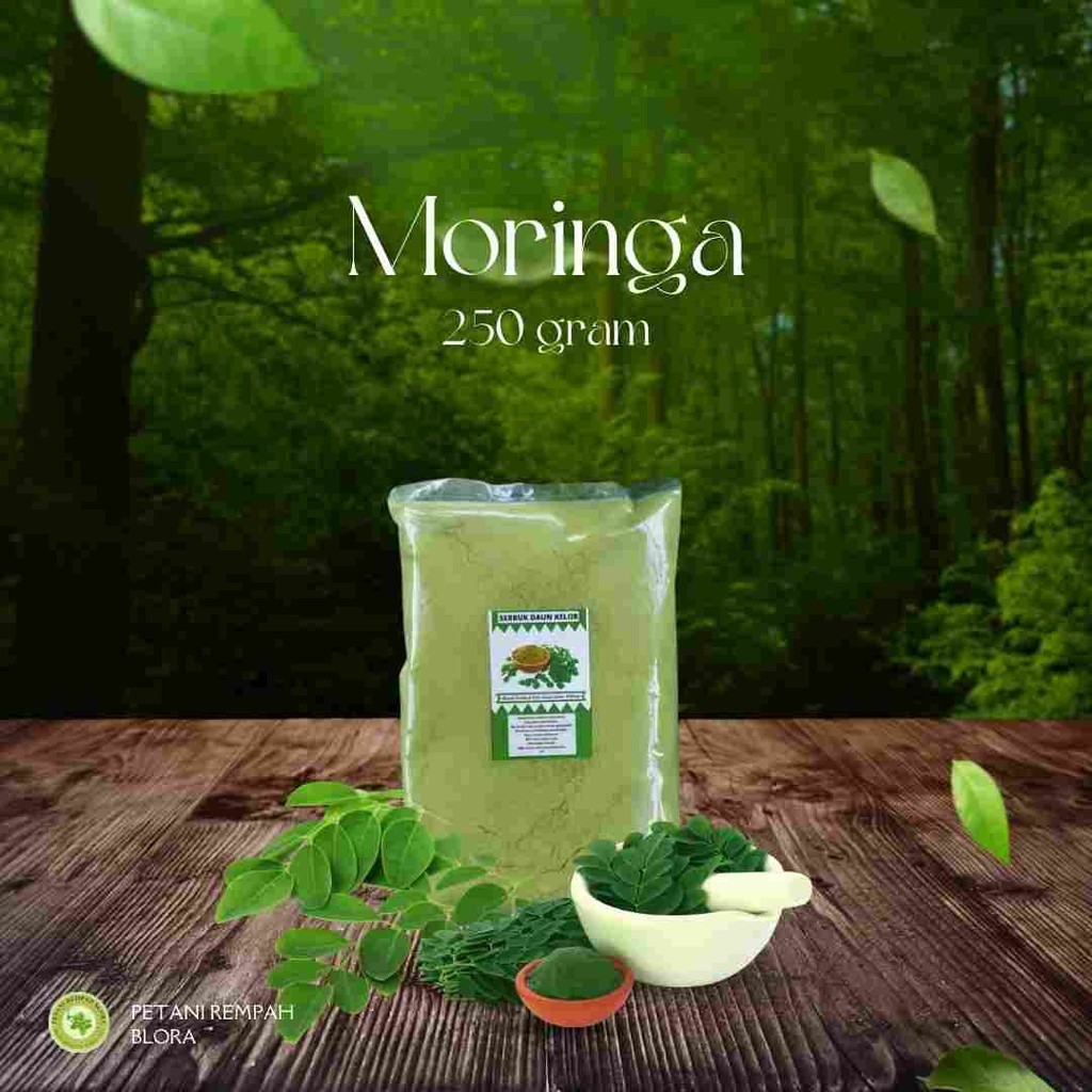 

PRB 250 gr Bubuk Daun Kelor Moringa Premium Pure Organic