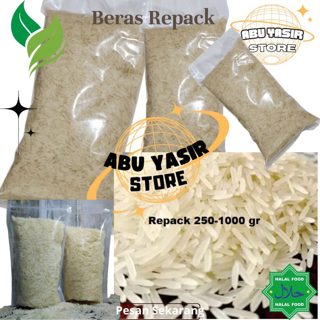 

Beras Basmati 250 gr Plus Bumbu dan daun kari