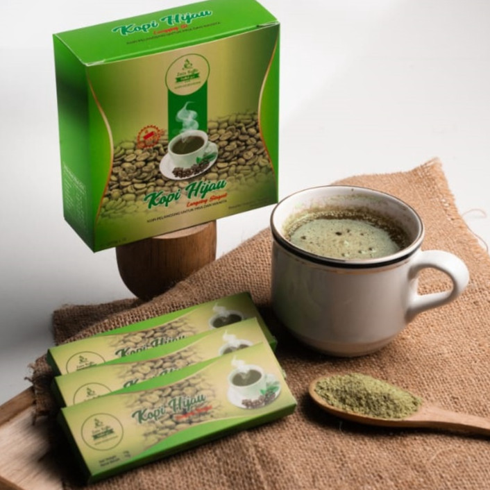 

Kopi Hijau Box Isi 10 Pcs, 12g/pcs