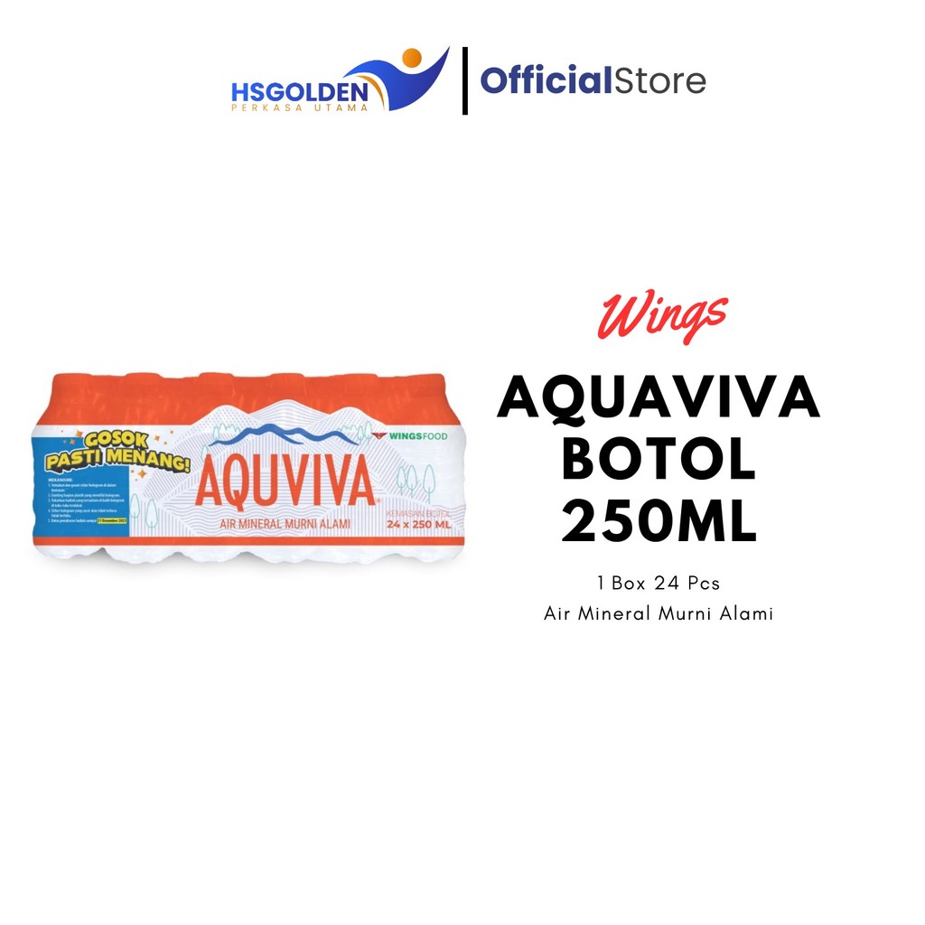 

Aquaviva Botol 250 ml Isi 24 Botol