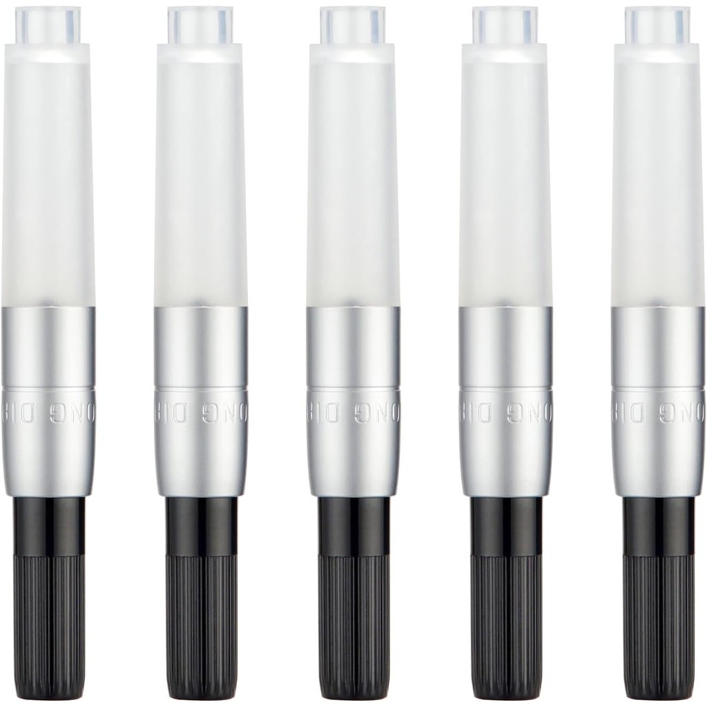

Hongdian Fountain Pen Ink Converter 5 Pack Set, Bore Diameter 3.4mm, Short Style Compatible with M1 M2 Pocket Mini Fountain Pen