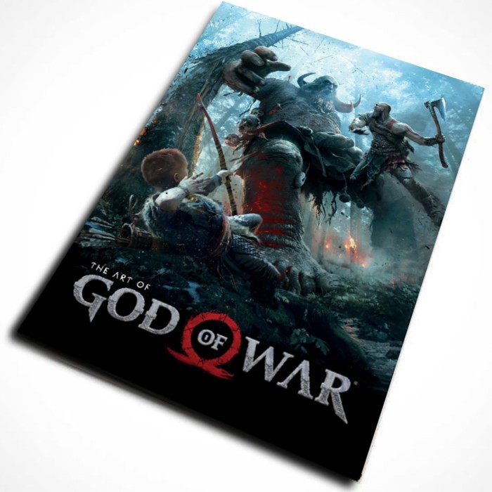 DL25 Buku The Art Of God Of War 2017