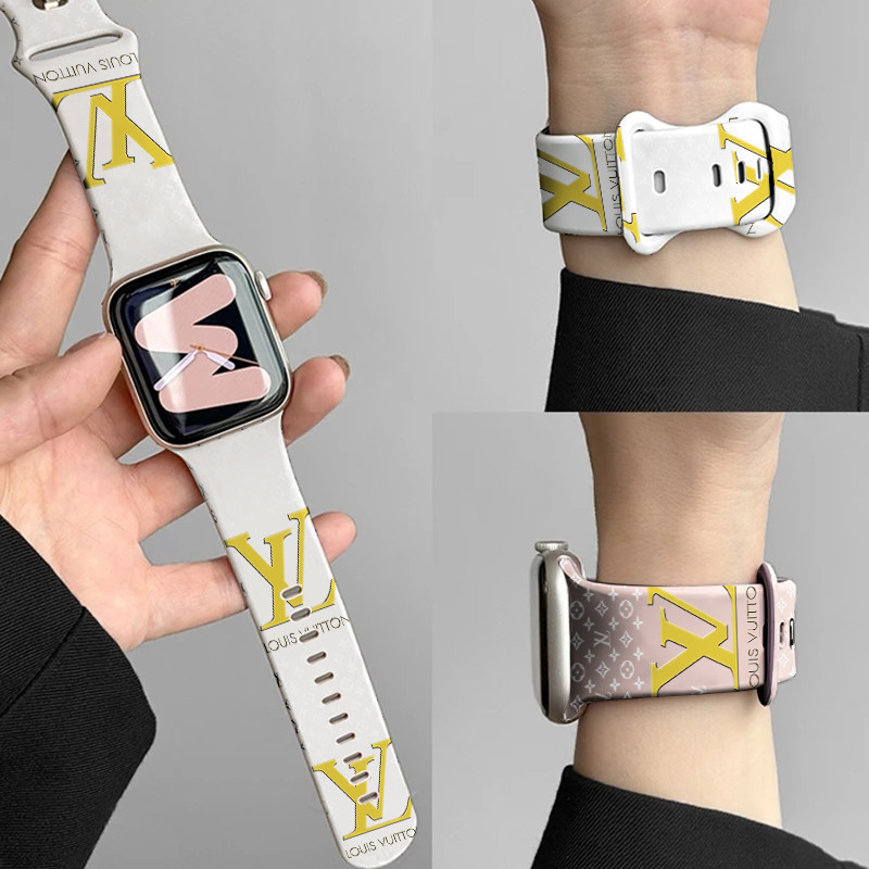Tali Strap Gelang Soft Silikon Mode LV HUAWEI  band 7 band 8 band 9/10 honor band 6 WATCH FIT 2 WATC