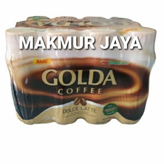 

NEW ITEM MINUMAN GOLDA COFFEE DOLCE LATTE KTN 12X200ml