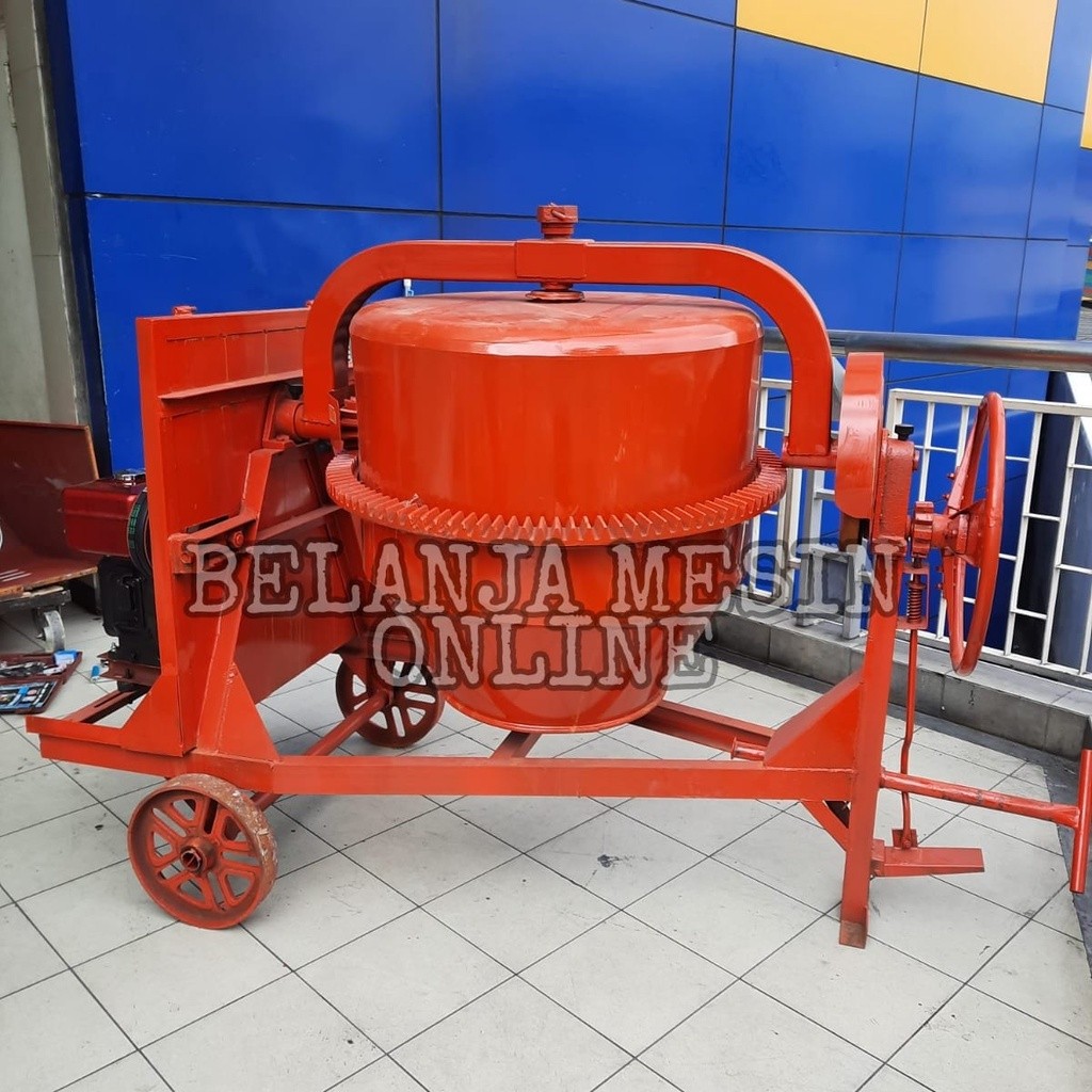 Pengaduk Cor Semen 5000 Liter Beton Molen Yamakoyo + Diesel Dongfeng R180 8 HP