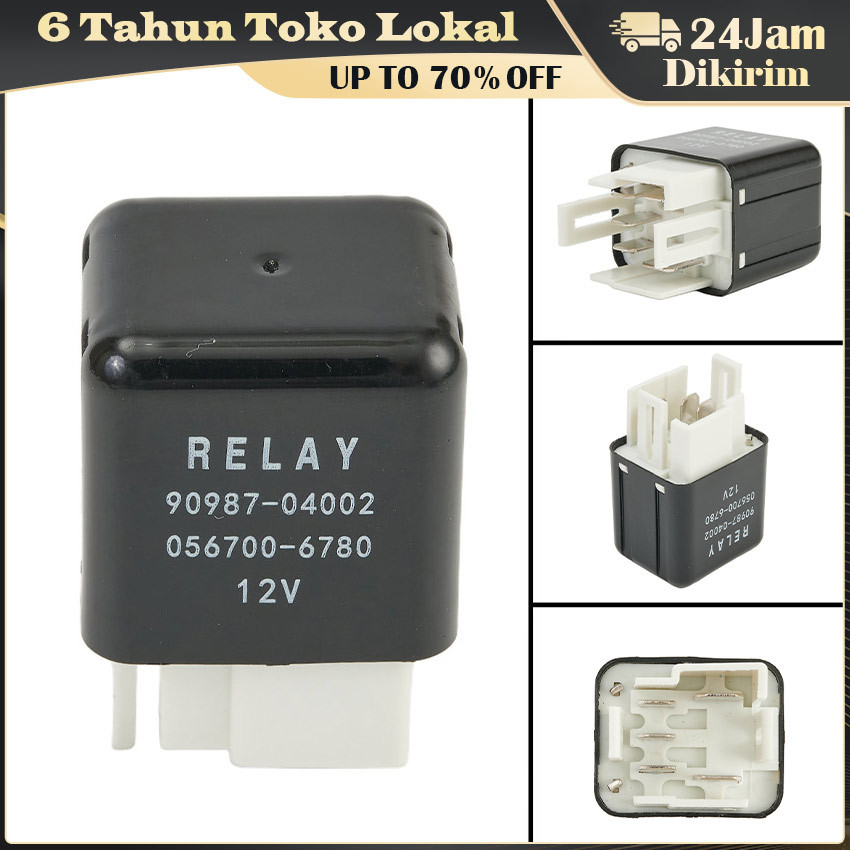 Relay AC Kaki 5 Toyota Universal – Relay Blower 12V 056700 Anti Karat untuk Mobil Innova & Fortuner