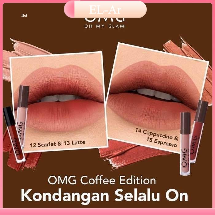 Paket Ombre Lips OMG | Lipcream OMG Ombre Coffee Edition| Lipcream OMG | Ombre OMG Lip Cream | Ombre