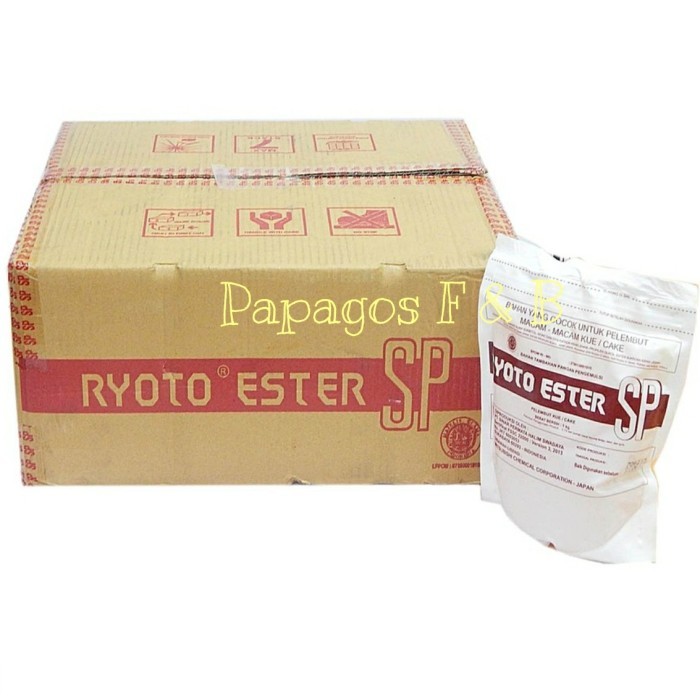 

Pengembang Pelembut Kue Sp Ryoto Ester kemasan 1 kg / kilo