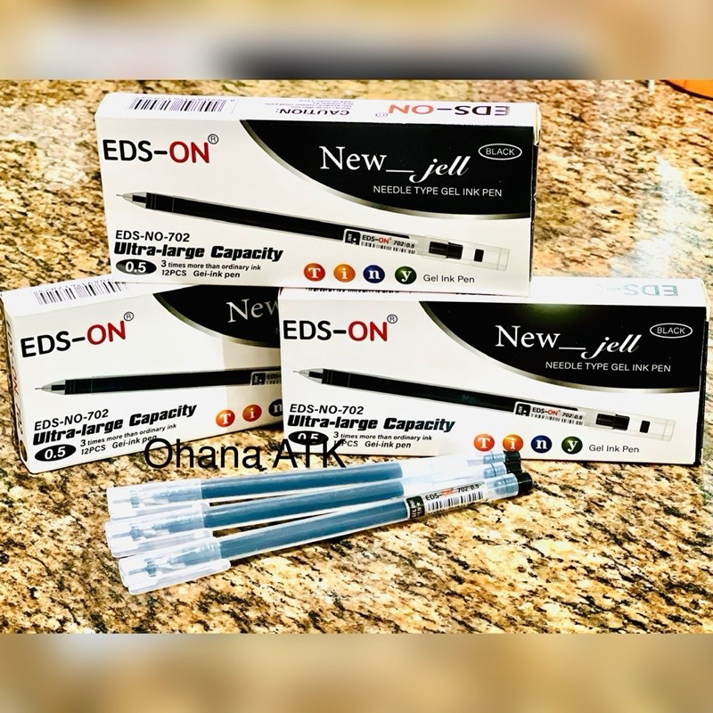 

(HOT SALE) [1 PACK] PROMO PULPEN GEL EDS-ON VANCO ZUIXUA NEW JELL ISI 12pcs-PULPEN GEL