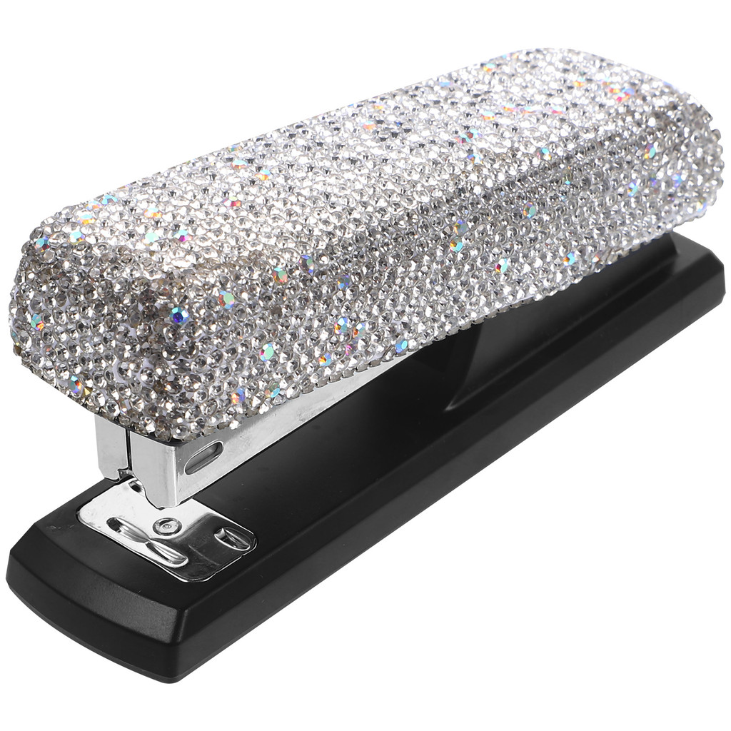 

1 Set Professional Desk Stapler Multi-function Office Stapler Convenient Hand Stapler rhinestone stapler