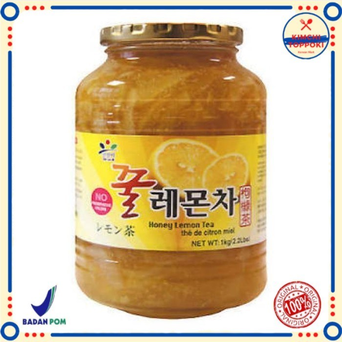 

1kg Promo Korean Honey Lemon Citron Tea Termurah (Teh Madu Jeruk Asli