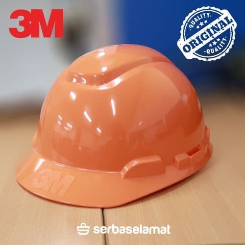 Helm 3M / Helm 3M Helmet / Safety helmet /Helm Tukang - BiruDijamin Ori