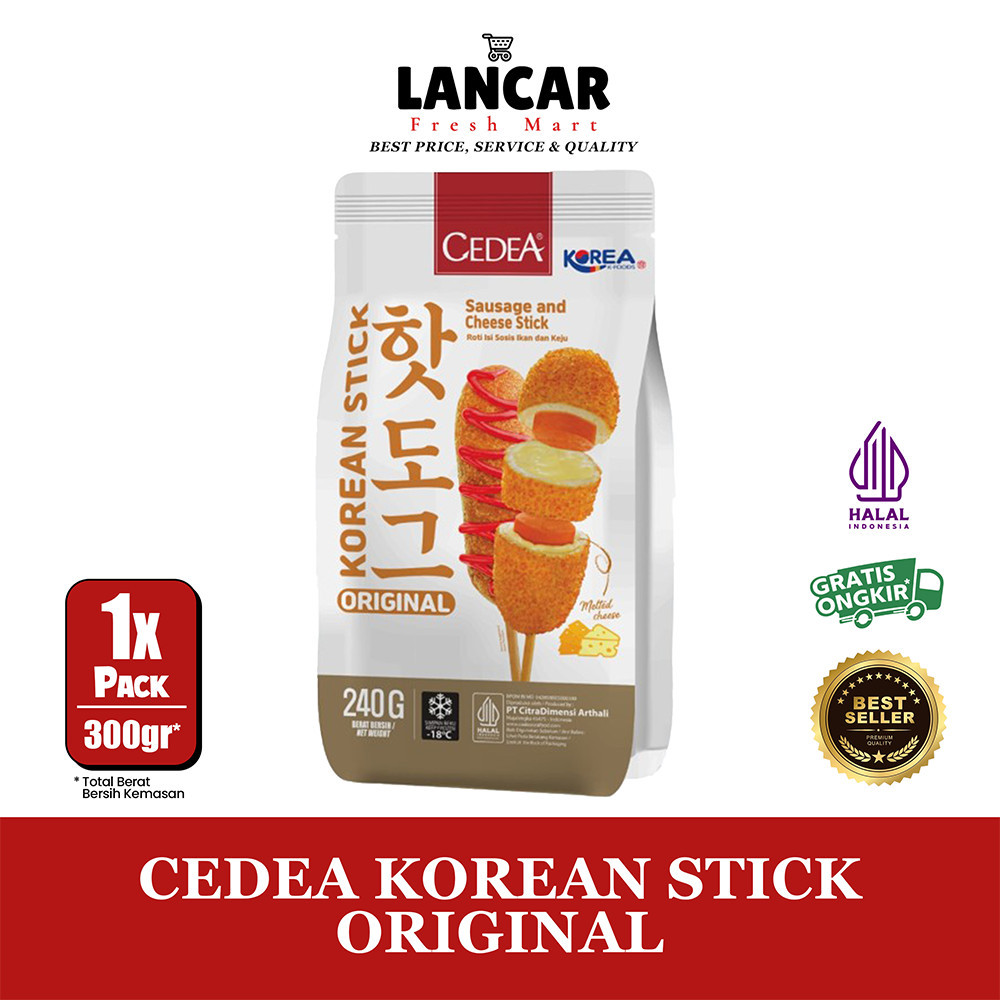 

CEDEA KOREAN STICK ORI 240GR / CEDEA KOREAN STICK ORI 240GR