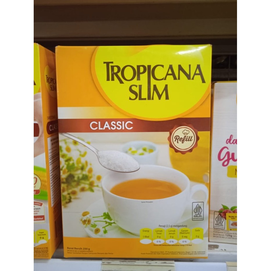 

TROPICANA SLIM SWEETENER DUS 250