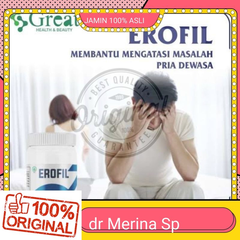 100% ASLI EROFIL Obat Herbal Asli Original Terbukti Nyata Khasiatnya Aman Tanpa Efek Samping