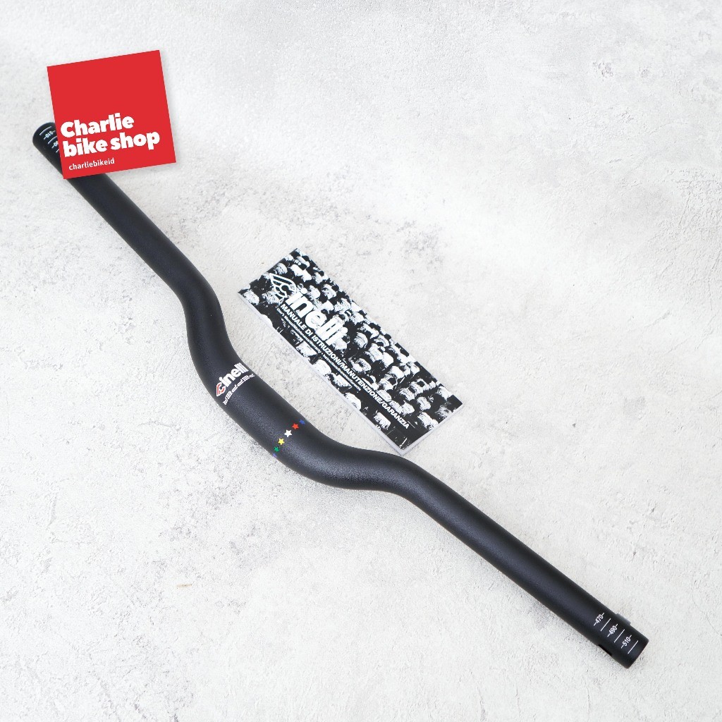 Cinelli Handlebar Pepper Black Anodized - 31.8 x 53cm