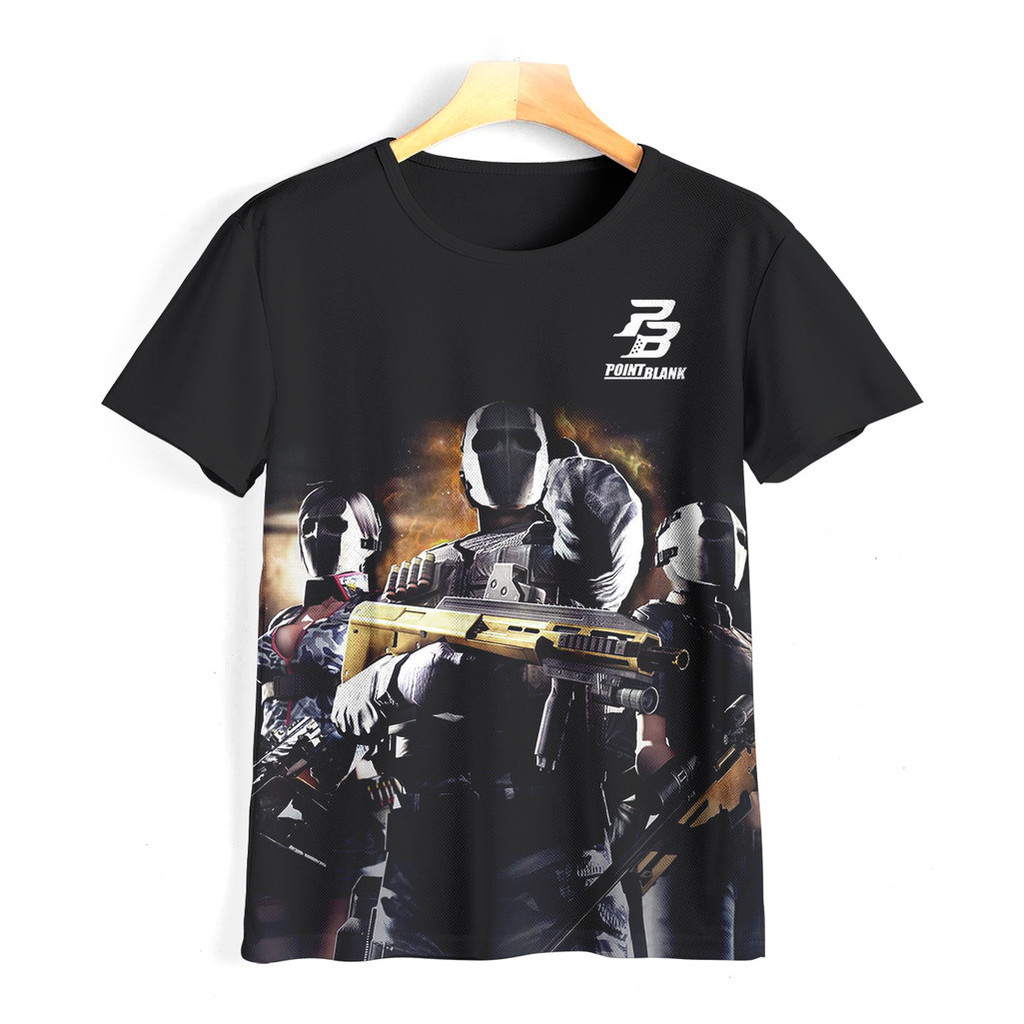 Kaos Point Blank Keren dan Adem | Kaos Game Point Blank Untuk Anak | 044PB002