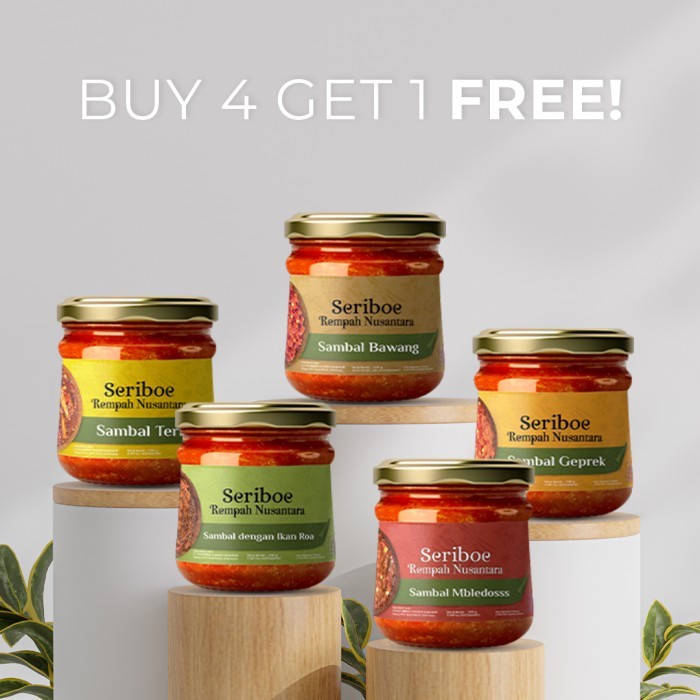 

SAMBAL BUY 4 FREE SAMBAL COCOL JAR REMPAH NUSANTARA
