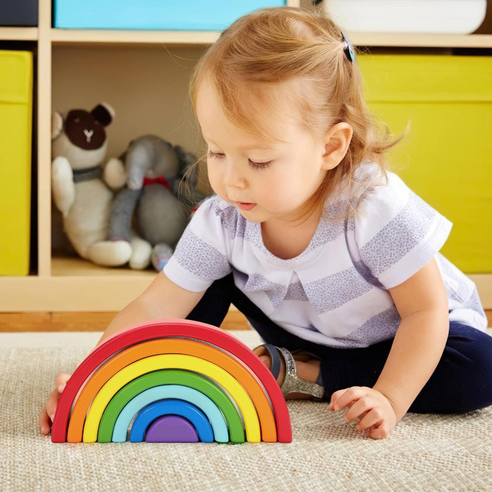 

Harga Paling Terjangkau Diikamiiok Mainan Anak Montessori Rainbow Bridge Children Toy - QT07 Barang Terbaik