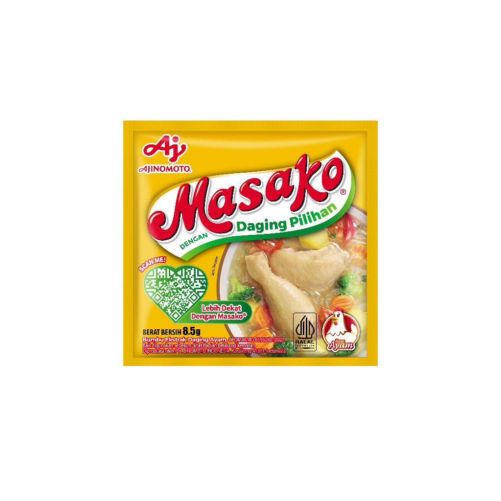 

Free Masako Ayam 8.5gram - 1pcs