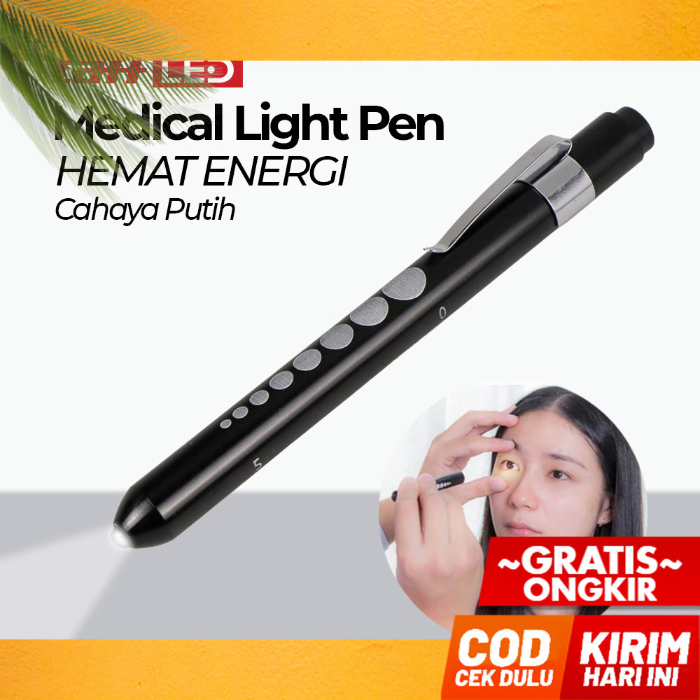 Senter Medis Medical Pen Senter LED Medis Cek Mata dan Retina