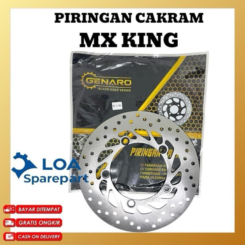 Piringan Cakram Depan Jupiter MX KING Disc Brake Depan Mx king Baut 5 Original Genaro
