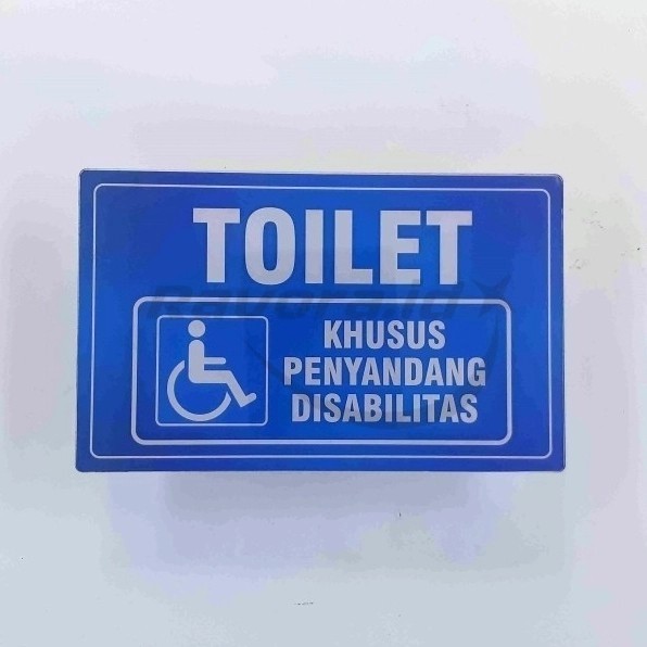Akrilik Toilet Khusus Disabilitas