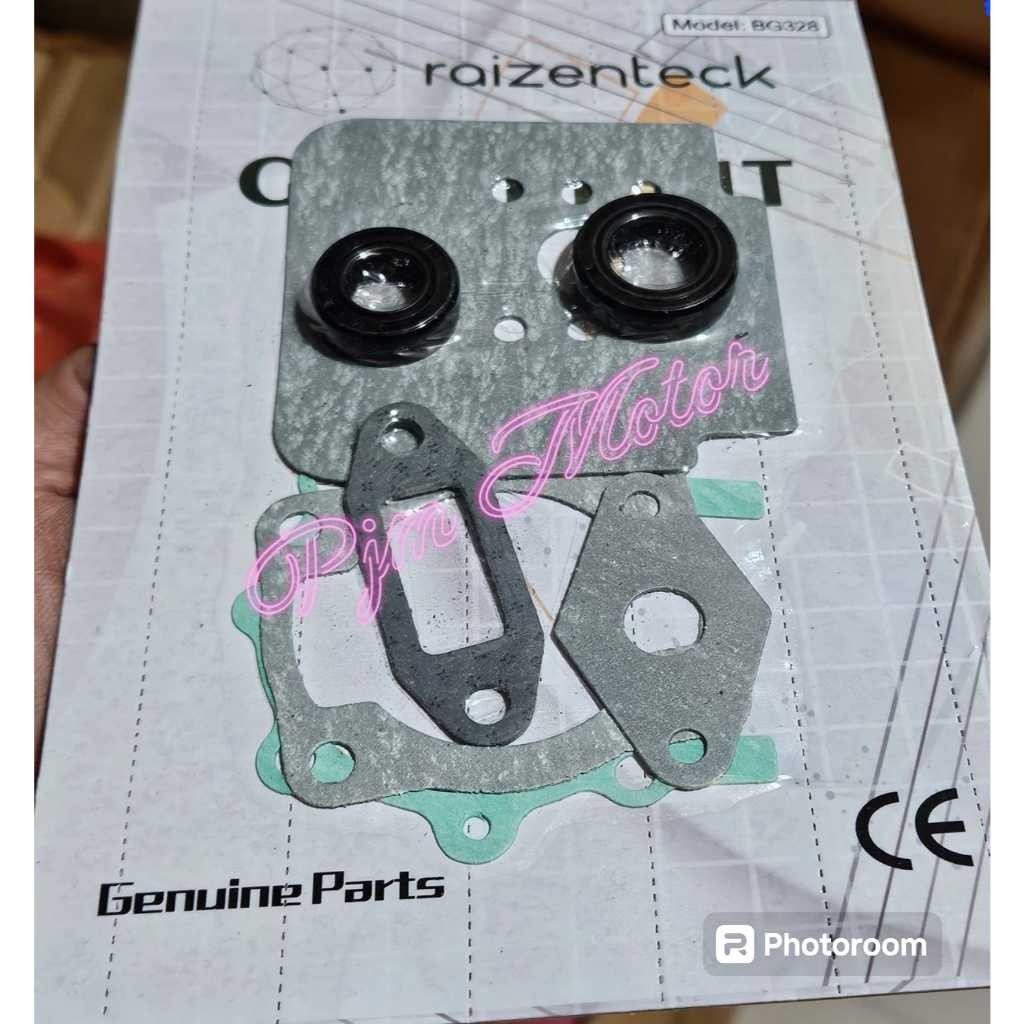 

(PROMO) 328 gasket kit paking komplit packing set mesin potong rumput 318 FR3001 FR3000 amplas
