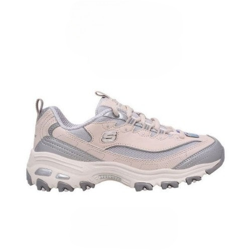Sepatu Sneakers Wanita Skechers D'Lites Natural Original SKE150246NTS