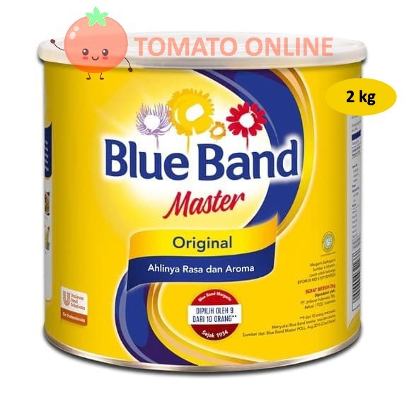 

[[PROMO]]New Blue Band / Blueband / Master Mentega Margarine / Margarin 2 kg / 2kg