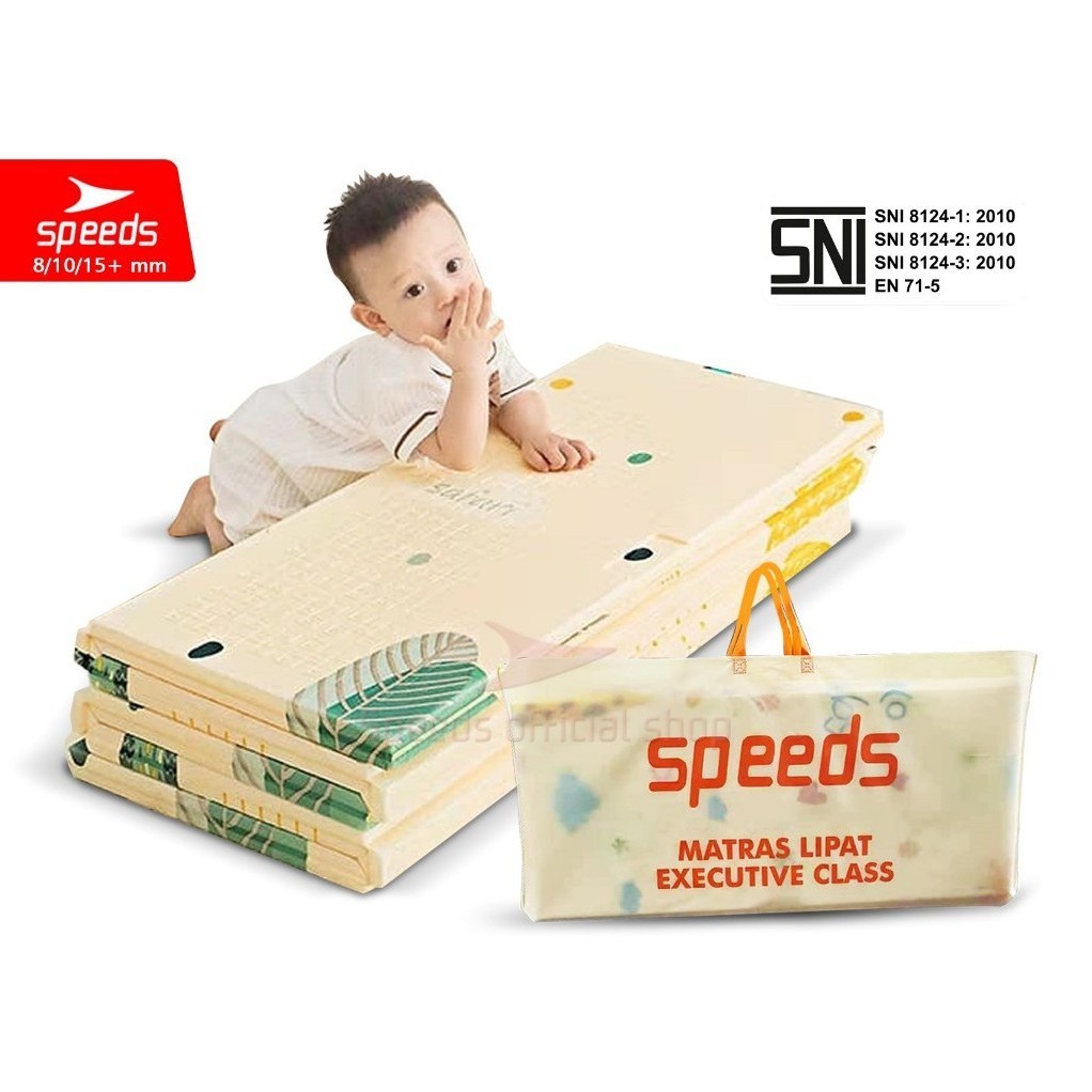 SPEEDS SNI Playmat Bayi Karpet Lipat Playmate Matras Bayi 180x200cm Playmat Bayi Anak/Bayi Tikar Lip