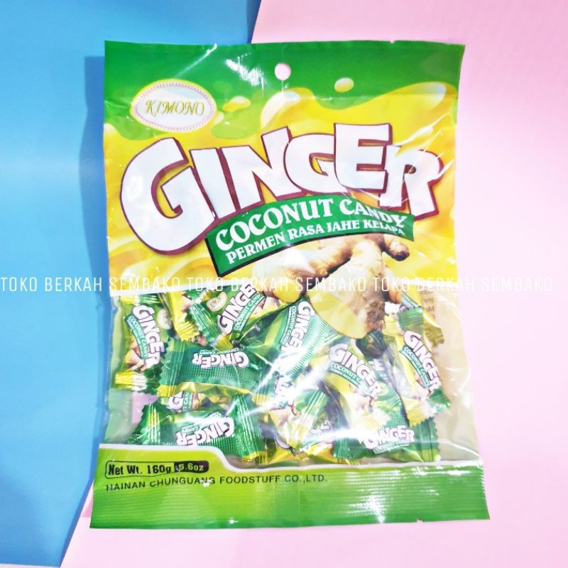 

Kimono Ginger Coconut Candy Permen Jahe Kelapa 160gr
