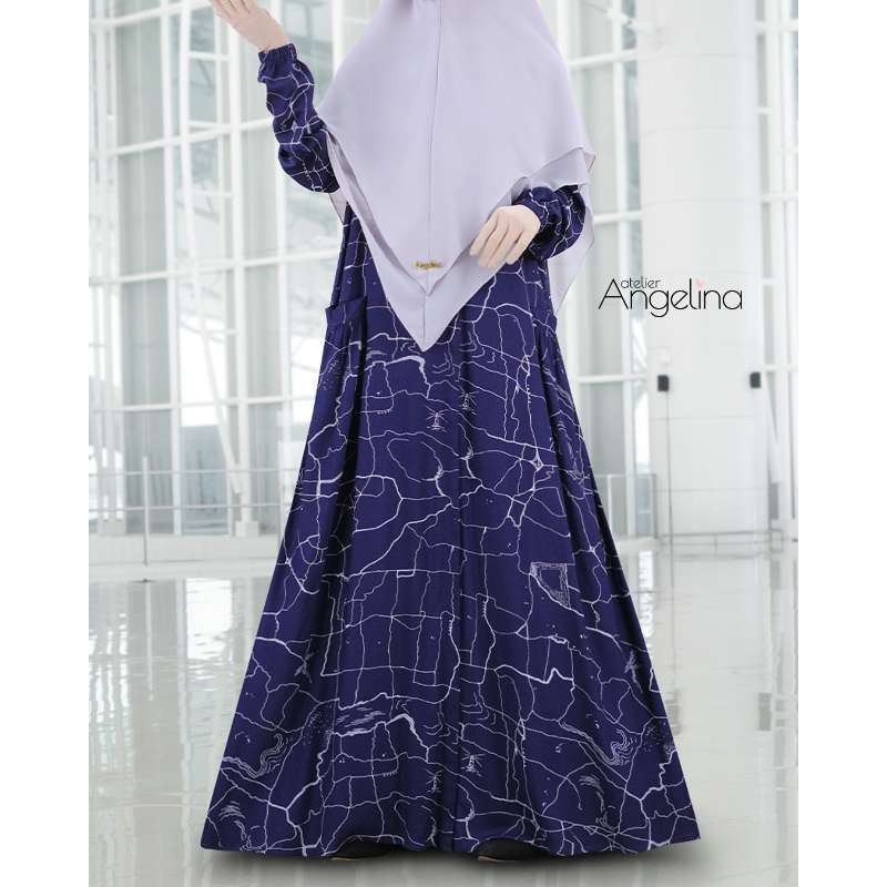 Atelier Angelina Angel Mendunia Celine dan Little Celine - Midnight Purple