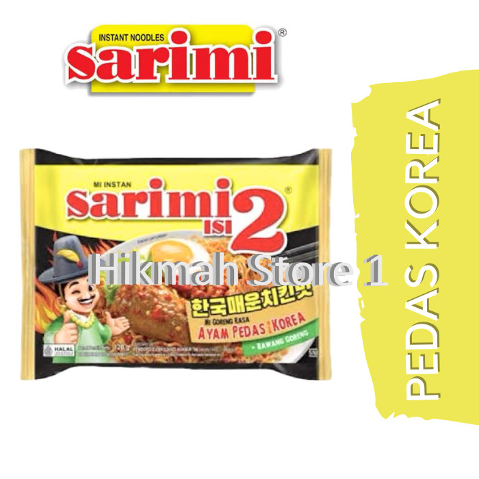 

Sarimi isi 2 Rasa Ayam Pedas Ala Korea 120gr