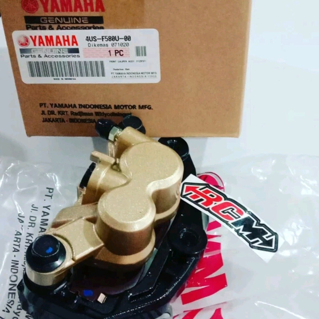 4US-F580U-00 KALIPER CALIPER KEPALA BABI BAWAH DEPAN CAKRAM TIARA FIZR F1ZR CRYPTON NOUVO SCORPIO RX
