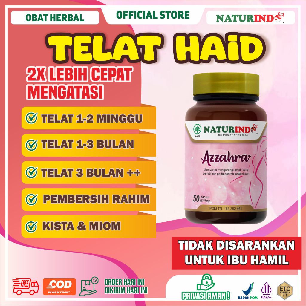 Obat Telat Haid Telat Datang Bulan Pelancar Haid Telat 1 2 3 4 5 Bulan Pelancar Menstruasi Gangguan 