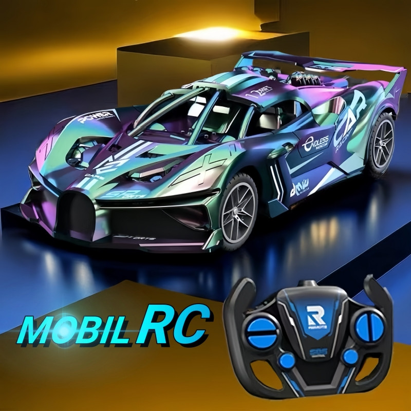 Mobil Balap Remote Control RC Drift 1/18 2WD Kecepatan Tinggi Mobil Remote Control CAS Mobil Remot