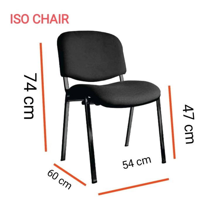 KURSI SUSUN /KURSI STACKING" ISO CHAIR"