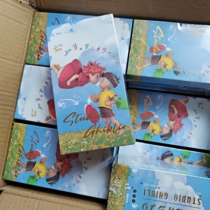wholesale Miyazaki Hayao Cards Fairy Tale World Classic Childhood Memories Rare Collection Totoro Bi