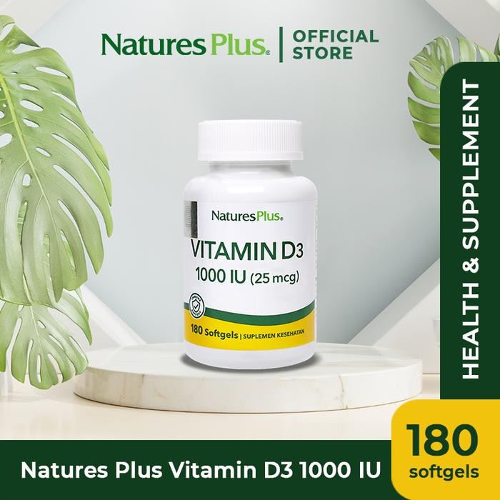 Natures Plus Vitamin D3 1000 IU