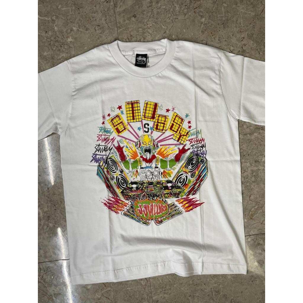 Stussy Jj villard dj robot vintage tee t shirt Official