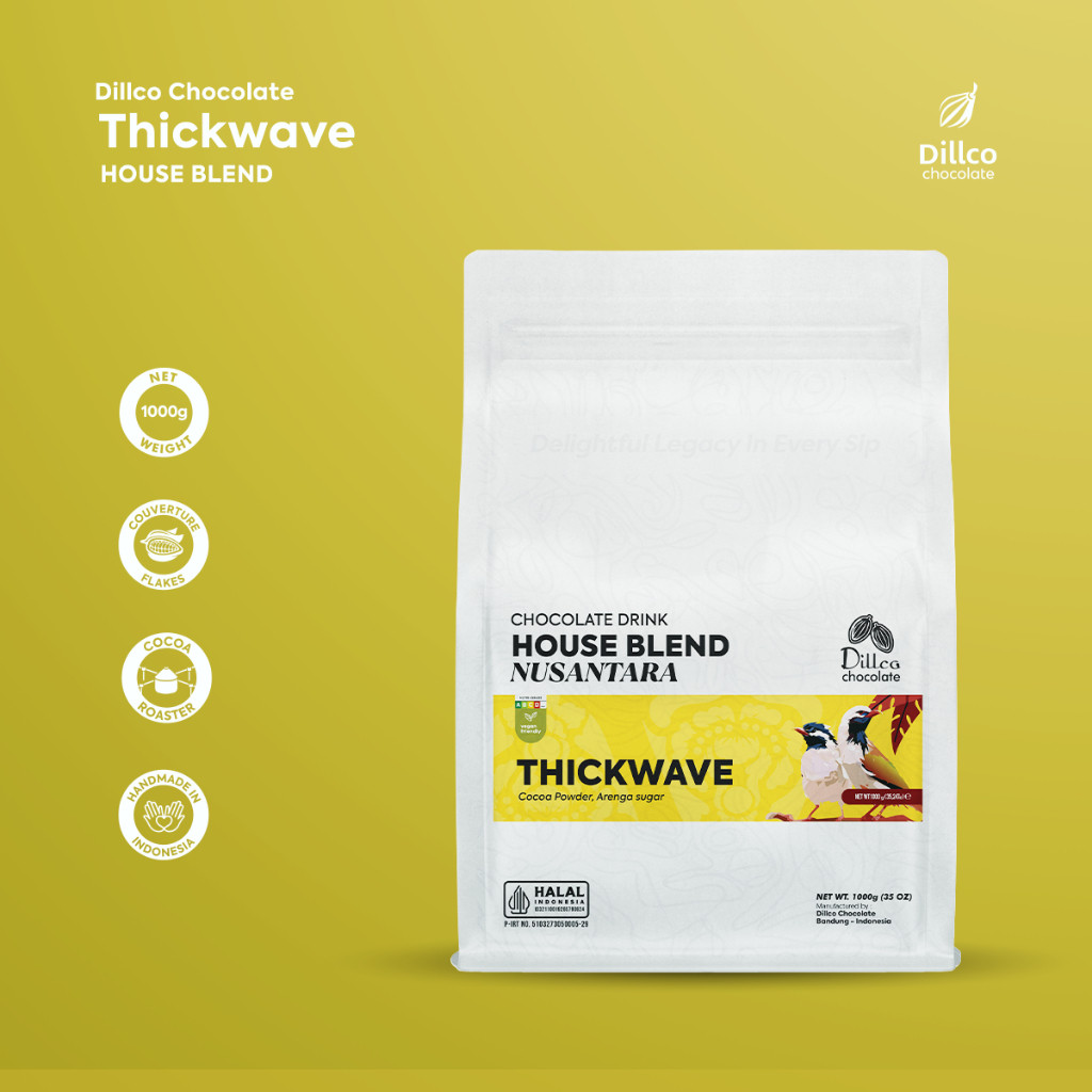 

Dillco Chocolate THICKWAVE - House Blend Nusantara Series 1 Kg