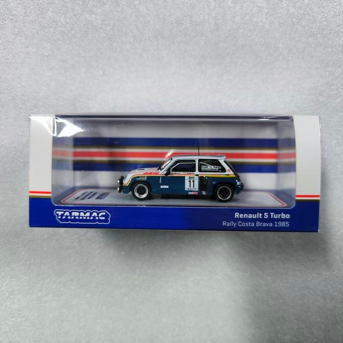 DIECAST TARMAC WORKS RENAULT 5 TURBO - RALLY COSTA BRAVA 1985