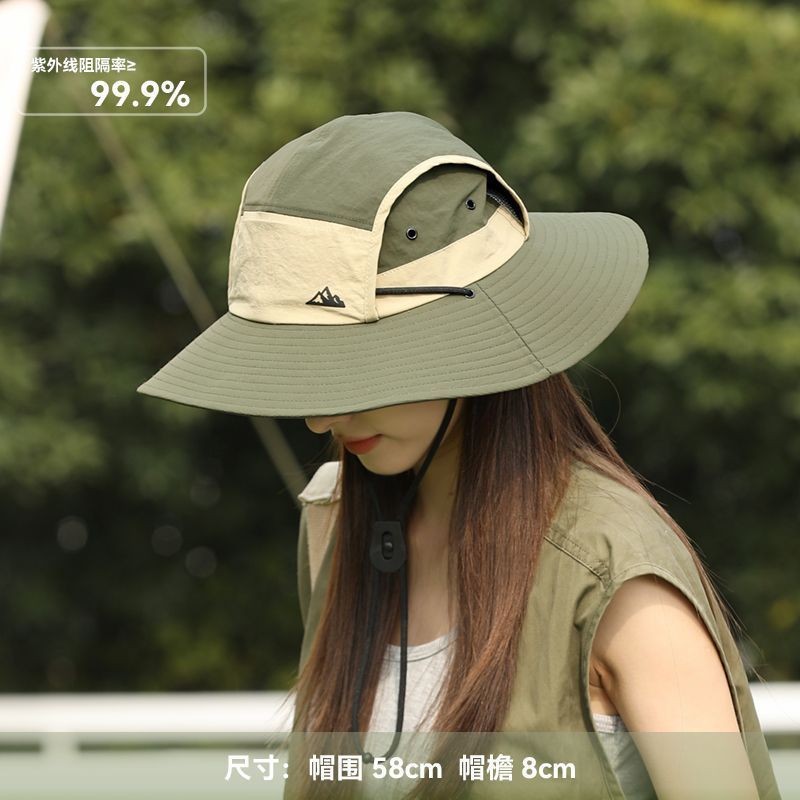 Topi Nelayan Ringan Tepi Besar Wanita Topi Pelindung Matahari Topi Matahari