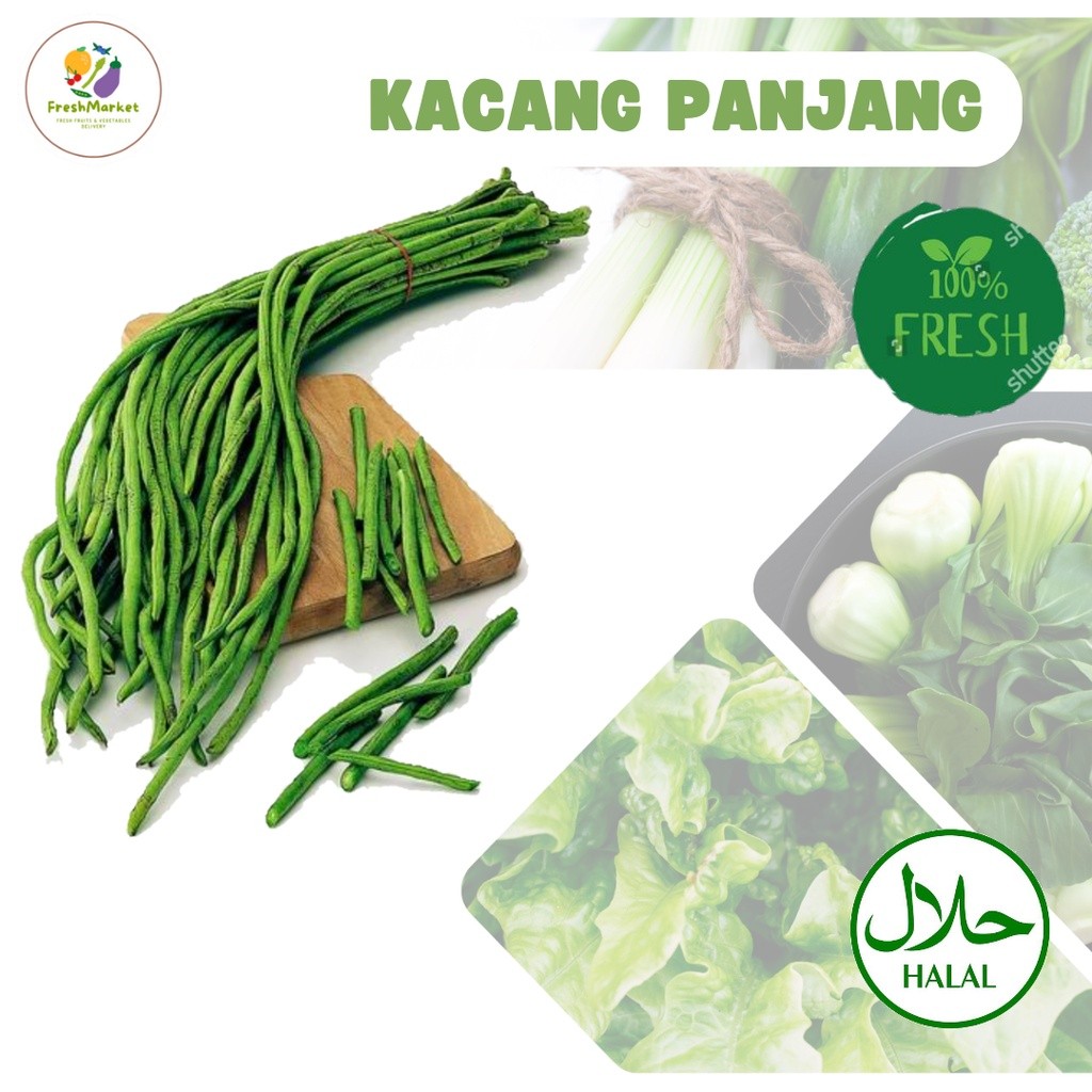 

Kacang Panjang Segar Sayur 1 Ikat Sayurinstant