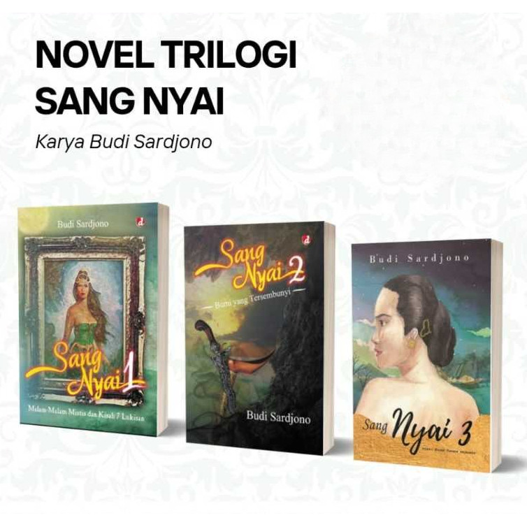 Buku Novel Trilogi Sang Nyai - Budi Sardjono - DIVA Press