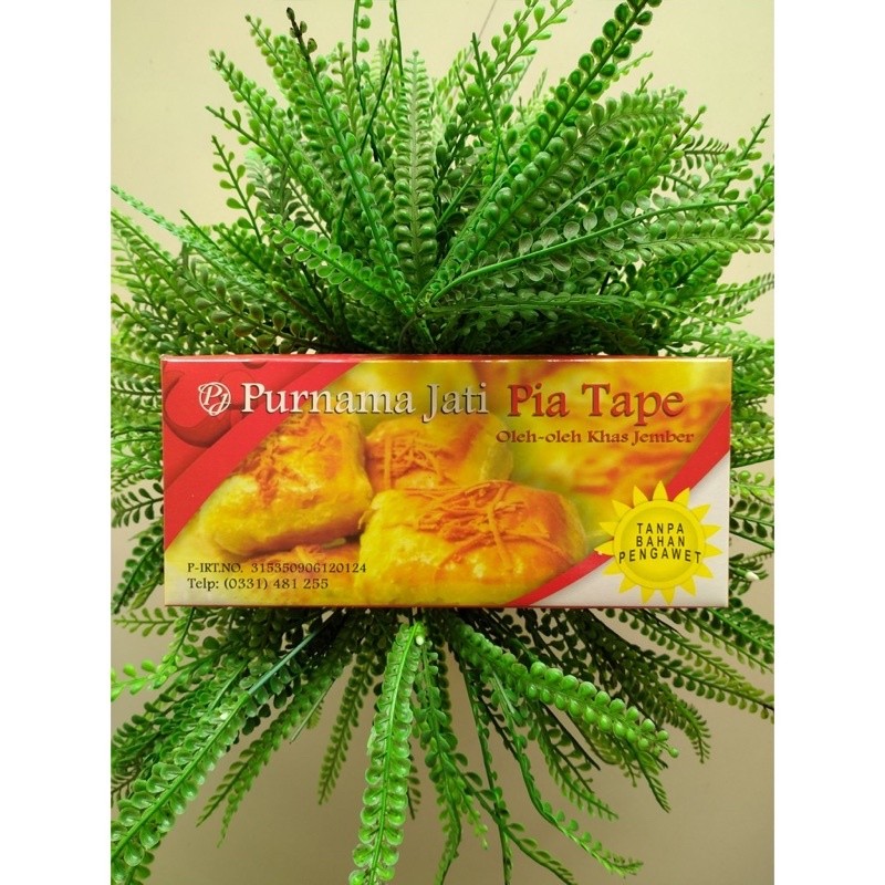 

Pia Tape Manis Purnama Jati Oleh-oleh Khas Jember 500gr 100% HALAL